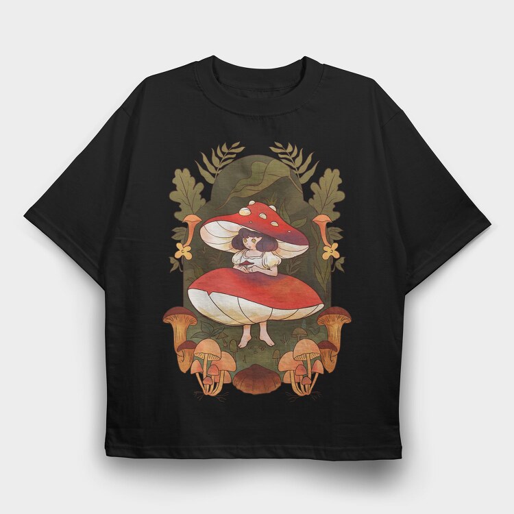Fairytale 3, Tricou Oversize Barbati (Unisex)