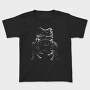 Eyepatch Frog Portrait, Tricou Copii
