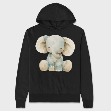 Elephant Blue Ear, Hanorac Oversize Barbati (Unisex)