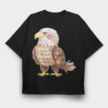 Eagle Feather Art, Tricou Oversize Barbati (Unisex)