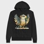 Eagle Feathers Claws, Hanorac Oversize Barbati (Unisex)