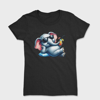 Elephant Cocktail Sunglasses, Tricou Femei