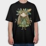 Elf Forest Queen, Tricou Oversize Barbati (Unisex)