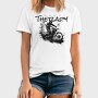 Motocross Rider Kicking Up Dirt and Jumping Dirt Therapy, Tricou Barbati (Unisex)