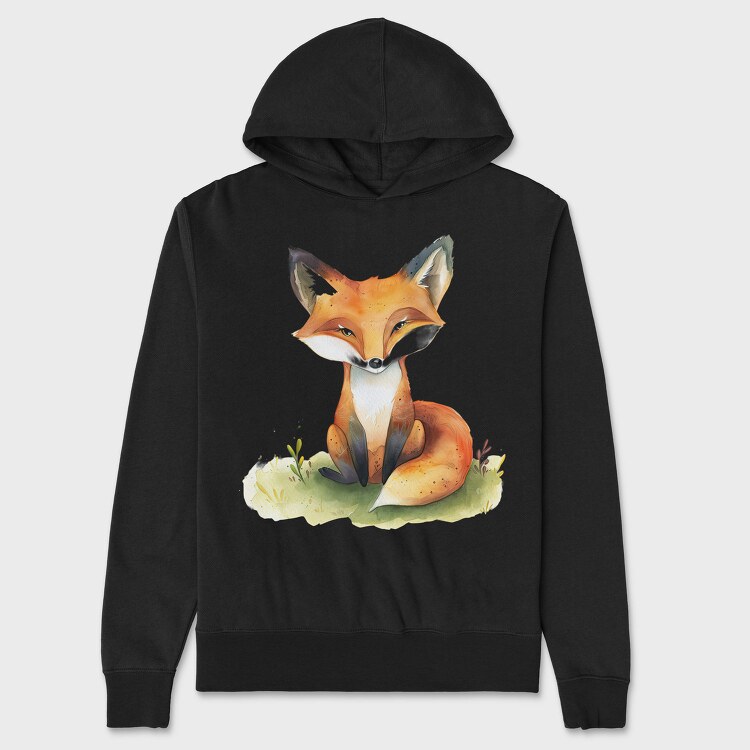 Fallen Fox Forest, Hanorac Oversize Barbati (Unisex)