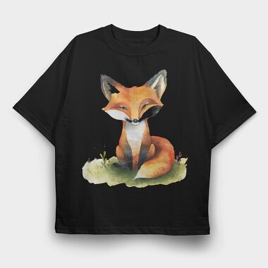 Fallen Fox Forest, Tricou Oversize Barbati (Unisex)