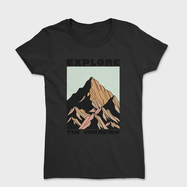Explore the Unknown, Tricou Femei
