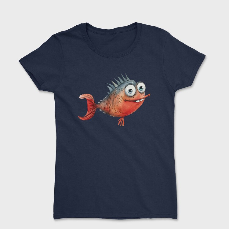 Fishtail Fish Fan, Tricou Femei