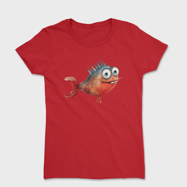 Fishtail Fish Fan, Tricou Femei