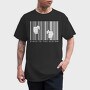 Hands On Barcode, Tricou Barbati (Unisex)