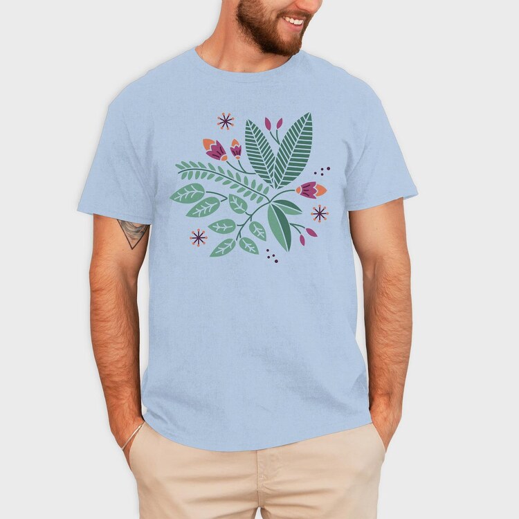 Nature Botanical 17, Tricou Barbati (Unisex)