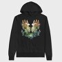 Forest Butterfly Sublimation, Hanorac Oversize Barbati (Unisex)