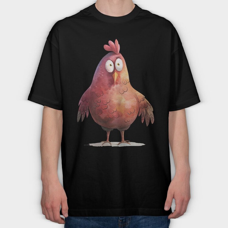 Farm Chick Lover, Tricou Oversize Barbati (Unisex)