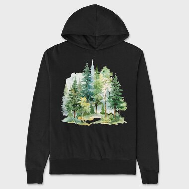 Forest Fantasy World, Hanorac Oversize Barbati (Unisex)