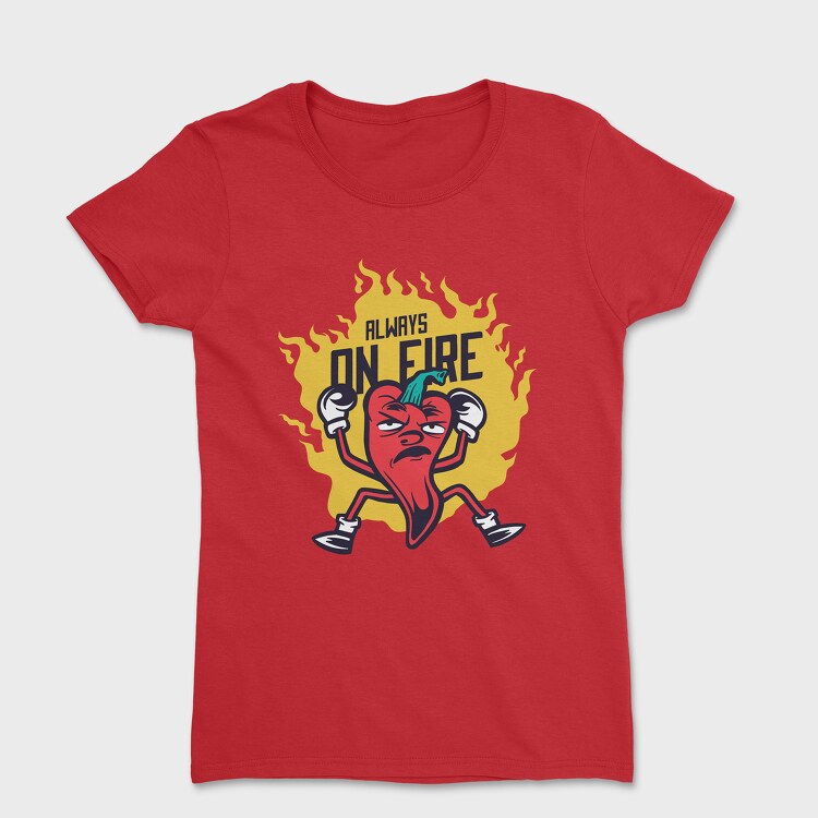 Chilli Angry, Tricou Femei