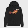 Fishtail Funny Fish, Hanorac Oversize Barbati (Unisex)