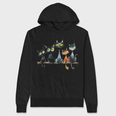 Feline Fantasy Group, Hanorac Oversize Barbati (Unisex)