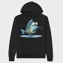 Fishtale Fishy Funny, Hanorac Oversize Barbati (Unisex)