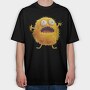 Fluffy Monster Roar, Tricou Oversize Barbati (Unisex)
