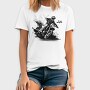 Motocross Rider Kicking Up Dirt Mx Life, Tricou Barbati (Unisex)
