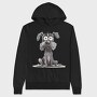 Fluffy Moon Scout, Hanorac Oversize Barbati (Unisex)