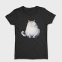Fat Cat Sitting, Tricou Femei