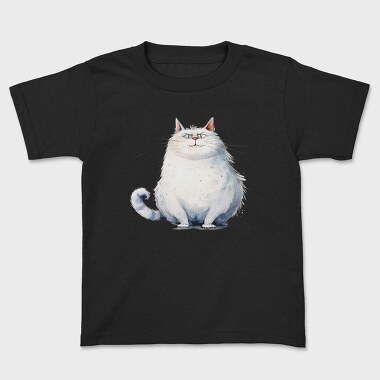 Fat Cat Sitting, Tricou Copii