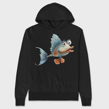 Flying Fish Eyes, Hanorac Oversize Barbati (Unisex)