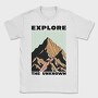 Explore the Unknown, Tricou Barbati (Unisex)