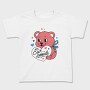 Ew People Pink Teddy, Tricou Copii