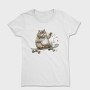 Fat Cat Skateboard, Tricou Femei