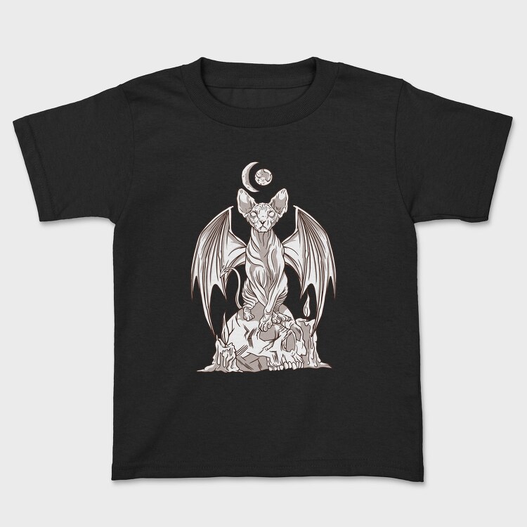 Evil Sphynx Cat, Tricou Copii