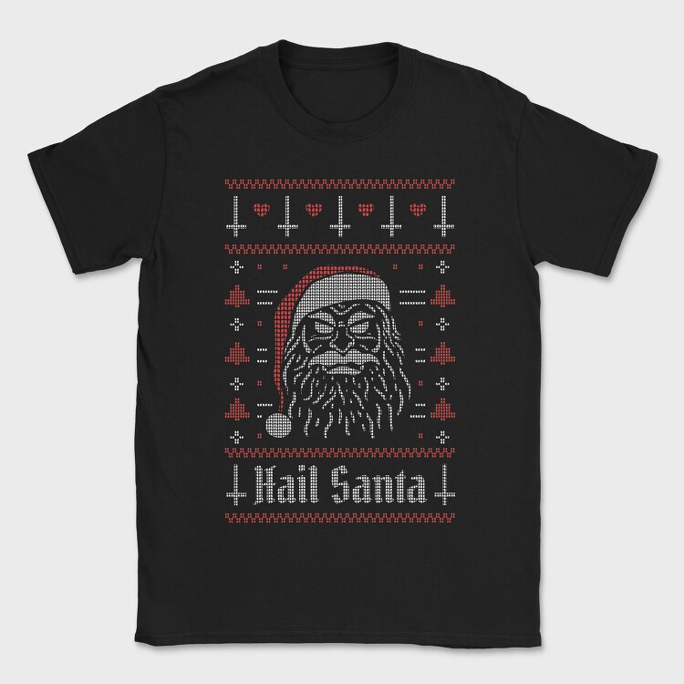 Evil Santa Ugly Sweater, Tricou Barbati (Unisex)