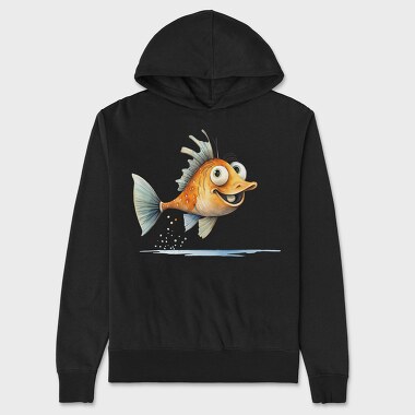 Flying Fish Joke, Hanorac Oversize Barbati (Unisex)