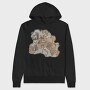Europe Map, Hanorac Oversize Barbati (Unisex)