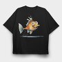 Flying Fish Joke, Tricou Oversize Barbati (Unisex)