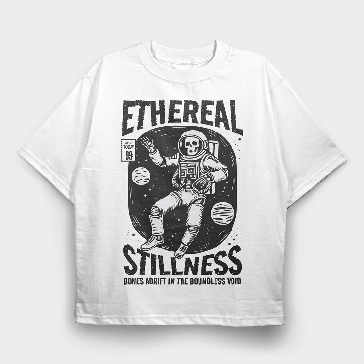 Ethernal Stillness, Tricou Oversize Barbati (Unisex)