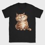 Fat Cat Smile, Tricou Barbati (Unisex)