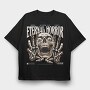 Eternal Horror, Tricou Oversize Barbati (Unisex)