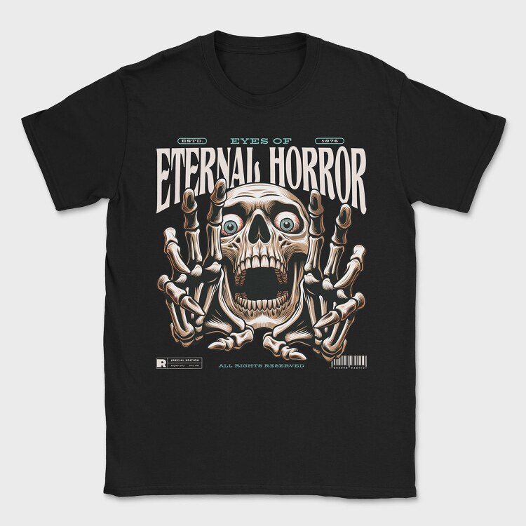 Eternal Horror, Tricou Barbati (Unisex)