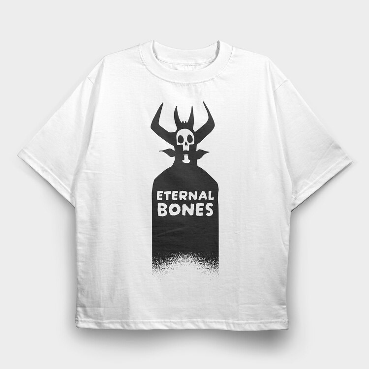 Eternal Bones, Tricou Oversize Barbati (Unisex)