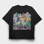 Escape From Reality, Tricou Oversize Barbati (Unisex)