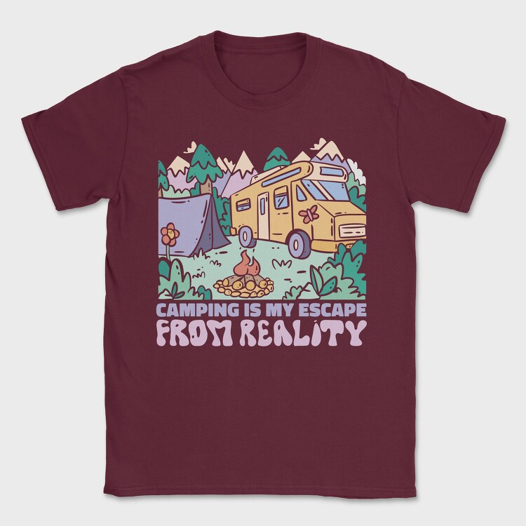 Escape From Reality, Tricou Barbati (Unisex)