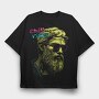 Epictetus Hipster, Tricou Oversize Barbati (Unisex)