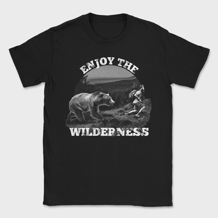Enjoy the Wilderness, Tricou Barbati (Unisex)