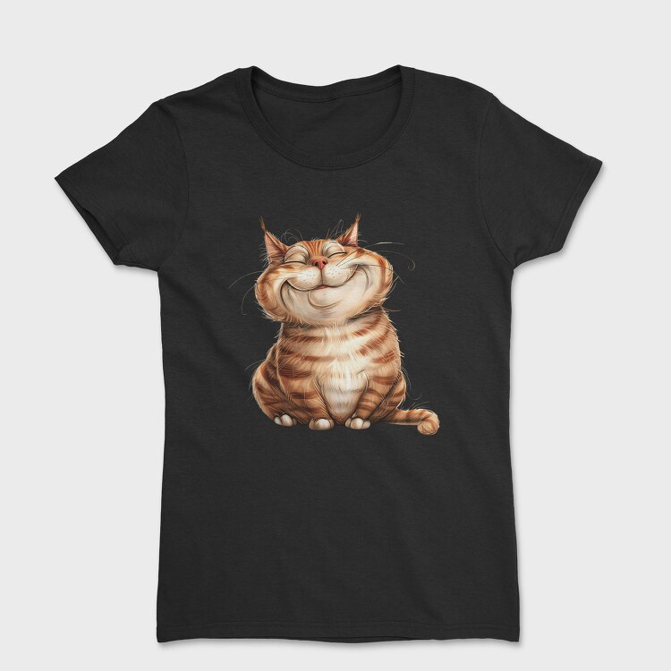 Fat Cat Smile, Tricou Femei