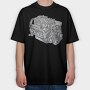 Engine, Tricou Oversize Barbati (Unisex)