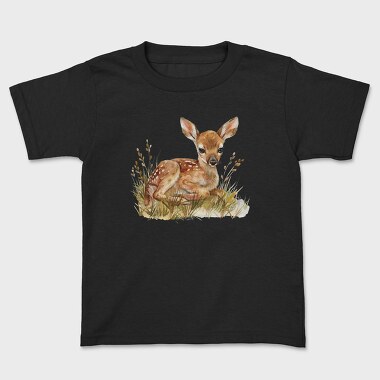 Fawn In Forest Breeze, Tricou Copii