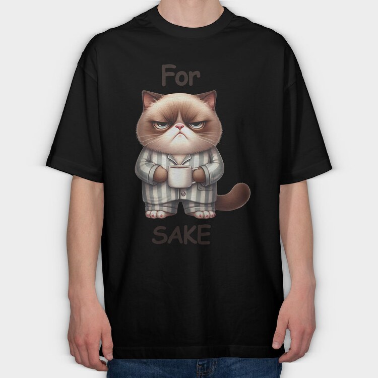For Sake Of Morning, Tricou Oversize Barbati (Unisex)