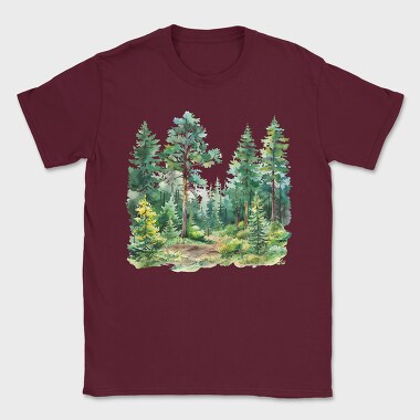 Forest Path Symbol, Tricou Barbati (Unisex)